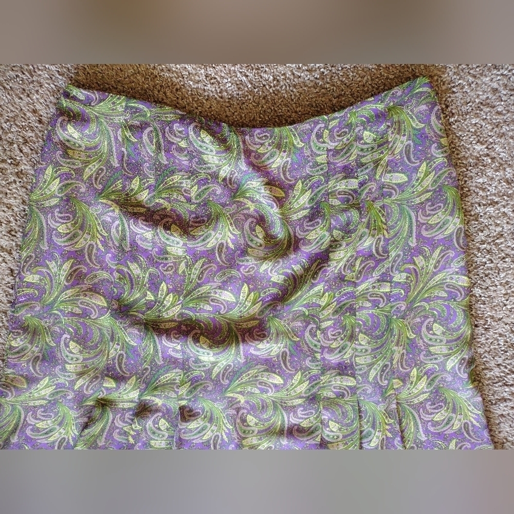 Norton McNaughton Floral Skirt - Picture 3 of 11